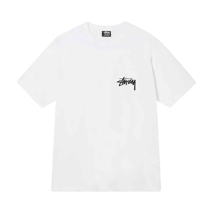 Stussy Fuzzy Dice T-Shirt White