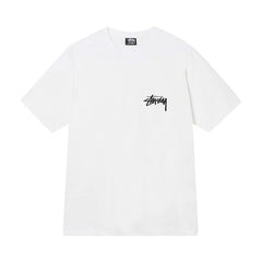 Stussy Fuzzy Dice T-Shirt White