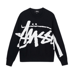 Stussy Stock Sweater Black