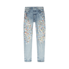 Amiri Skinny Painter Jean Clay Indigo