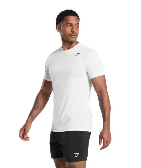Gymshark Arrival T-Shirt White