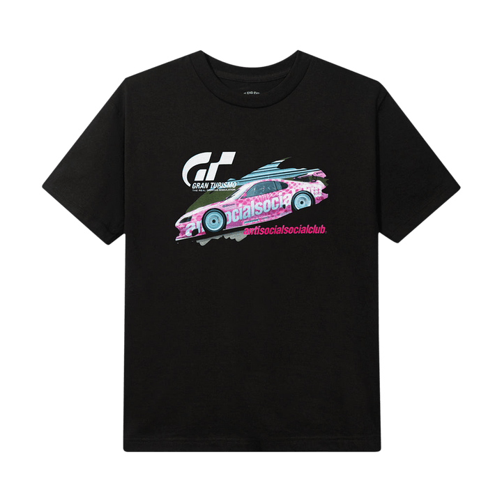 Anti Social Social Club x Gran Turismo GT500 T-Shirt Black