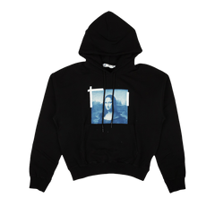 Off-White Monalisa Over Hoodie Black