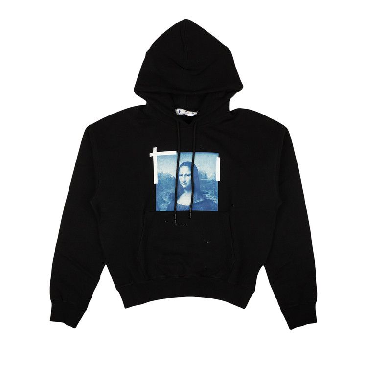 Off-White Monalisa Over Hoodie Black