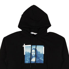 Off-White Monalisa Over Hoodie Black