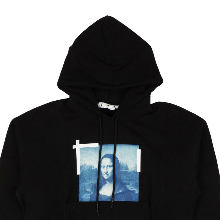 Off-White Monalisa Over Hoodie Black