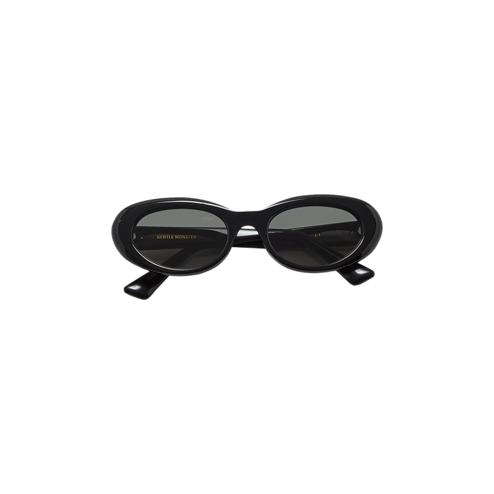 Gentle Monster LE 01 Cat Eye Frame Sunglasses Black