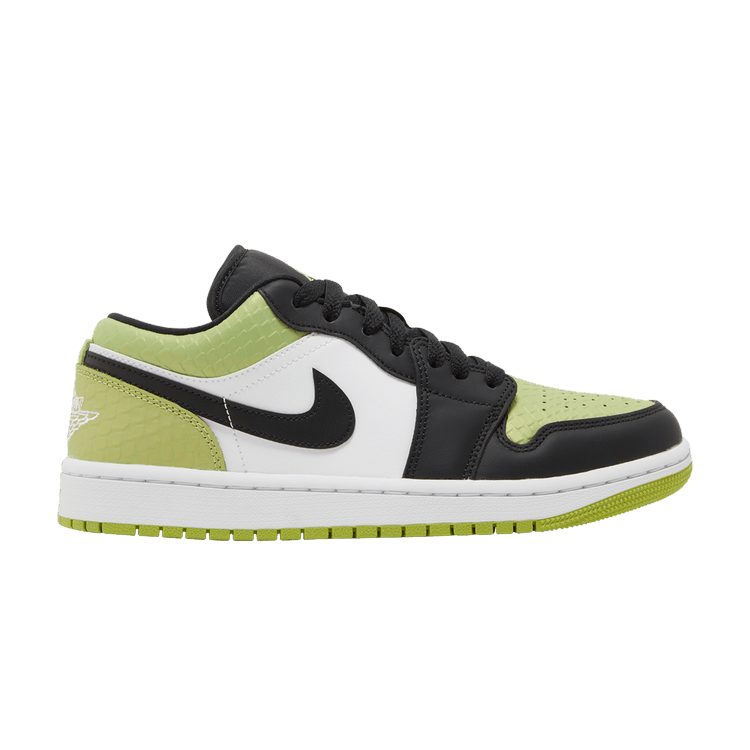 Jordan 1 Low Snakeskin Vivid Green W