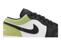 Jordan 1 Low Snakeskin Vivid Green W