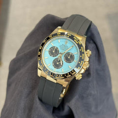 Rolex | Daytona | 126518ln | Yellow gold | 40 mm | Rubber | Blue | Automatic