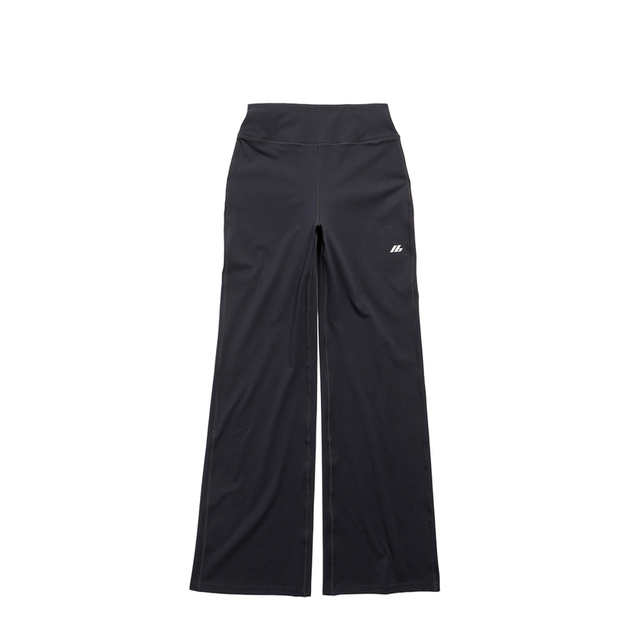 Black Activewear Flared Slim Lounge Pants