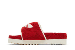 adidas x Gucci Monogram Slide Red