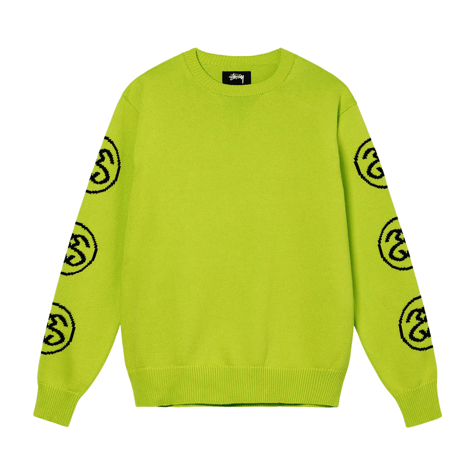 Stussy SS-Link Sweater Lime