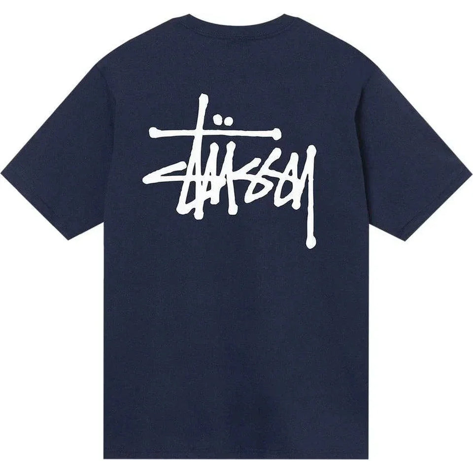 STUSSY BASIC " NAVY"