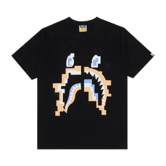 BAPE Digital Shark T-Shirt Black