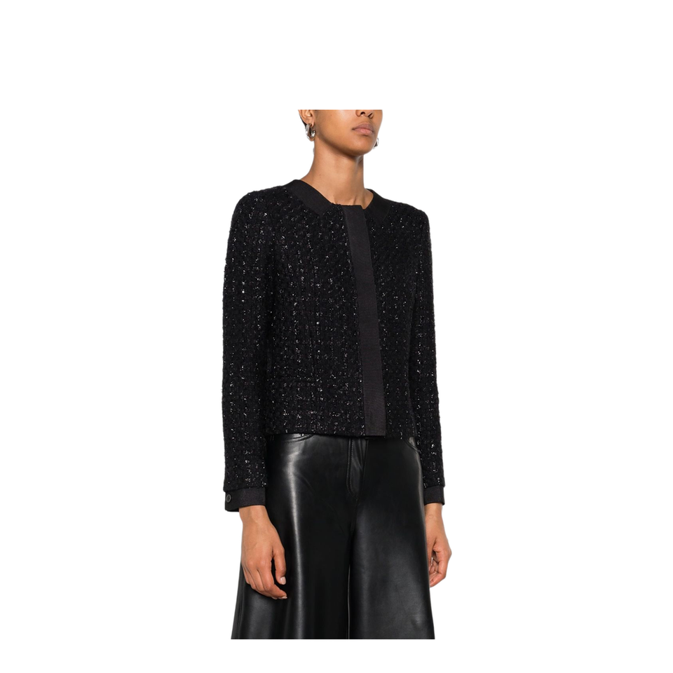 Wool Blend Blazer Jacket