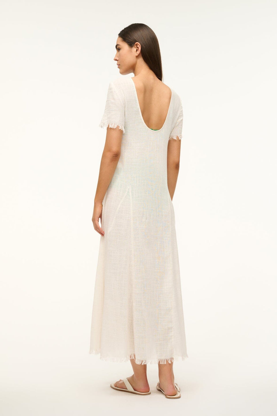 LE HAVRE COVERUP DRESS BUTTERCREAM