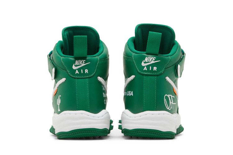 Air Force 1 Mid x Off White Pine Green
