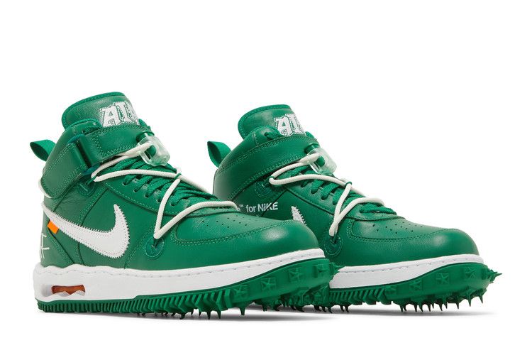 Air Force 1 Mid x Off White Pine Green