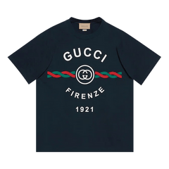 Gucci Firenze 1921 T-Shirt Dark Blue