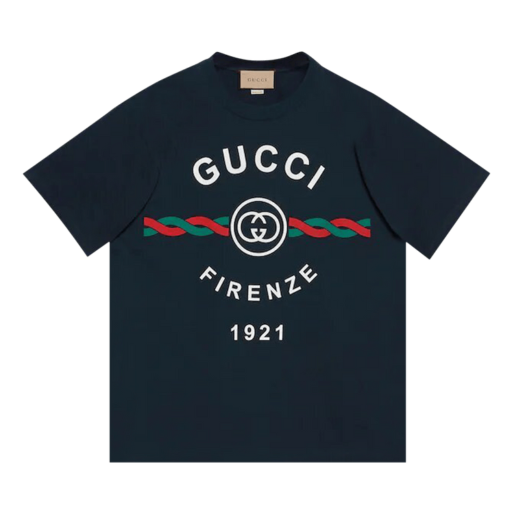 Gucci Firenze 1921 T-Shirt Dark Blue