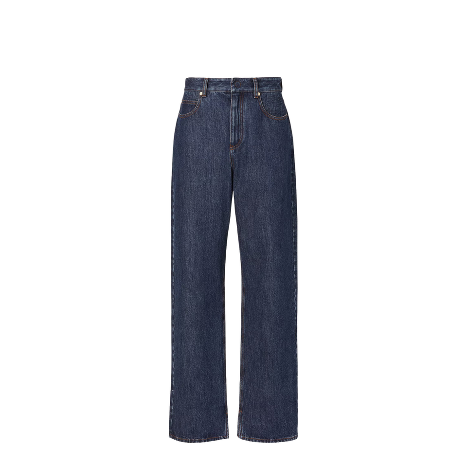 Long Jeans Denim Blue