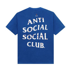 Anti Social Social Club x Case Study Flag T-Shirt Blue