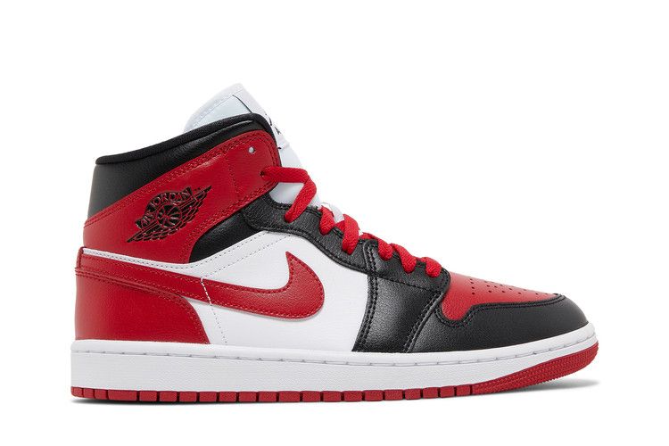 Wmns Air Jordan 1 Mid Alternate Bred Toe