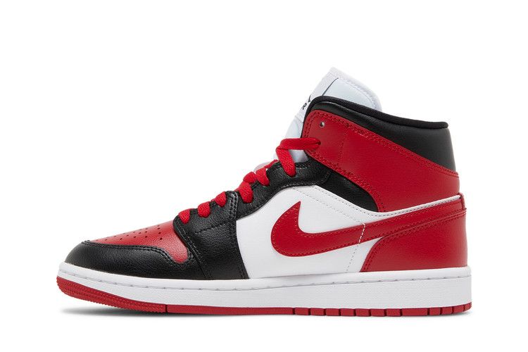 Wmns Air Jordan 1 Mid Alternate Bred Toe