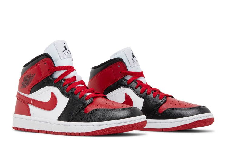 Wmns Air Jordan 1 Mid Alternate Bred Toe