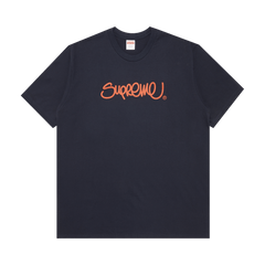 Supreme Handstyle T-Shirt Navy