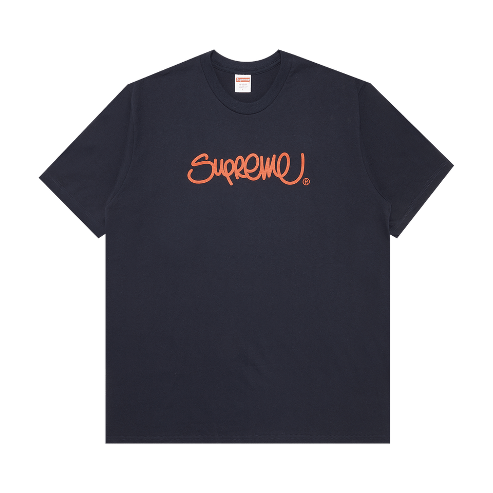 Supreme Handstyle T-Shirt Navy