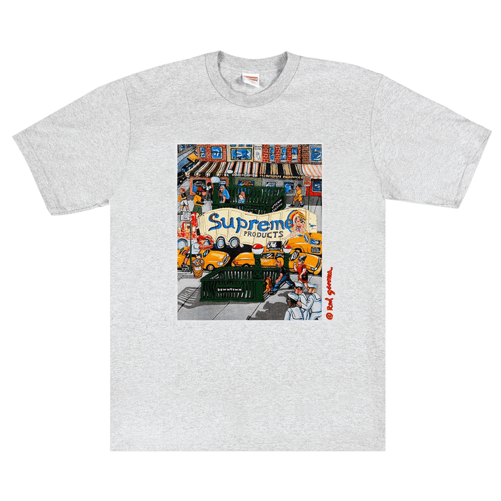 Supreme Manhattan T-Shirt Ash Grey