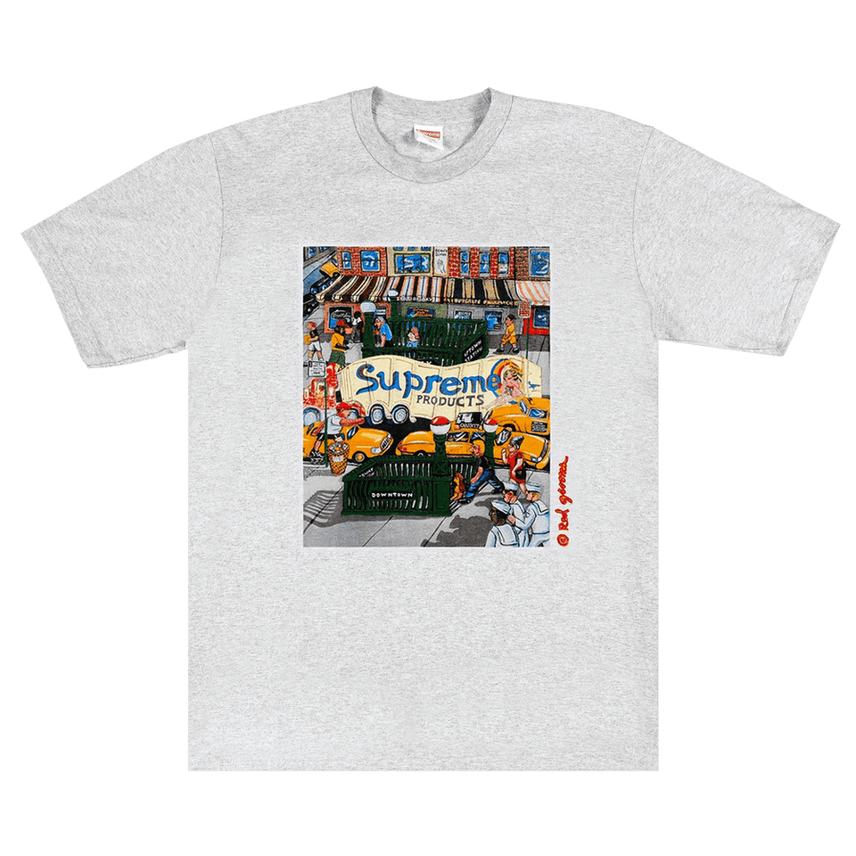 Supreme Manhattan T-Shirt Ash Grey