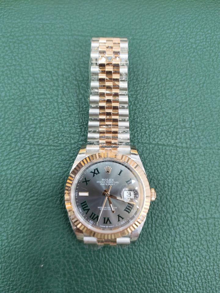 Rolex | Datejust | 126331 | Steel | 41 mm | Gold/Steel | Green | Automatic