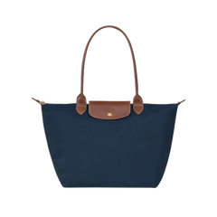 Longchamp Le Pliage Original L Tote bag Navy - Recycled canvas