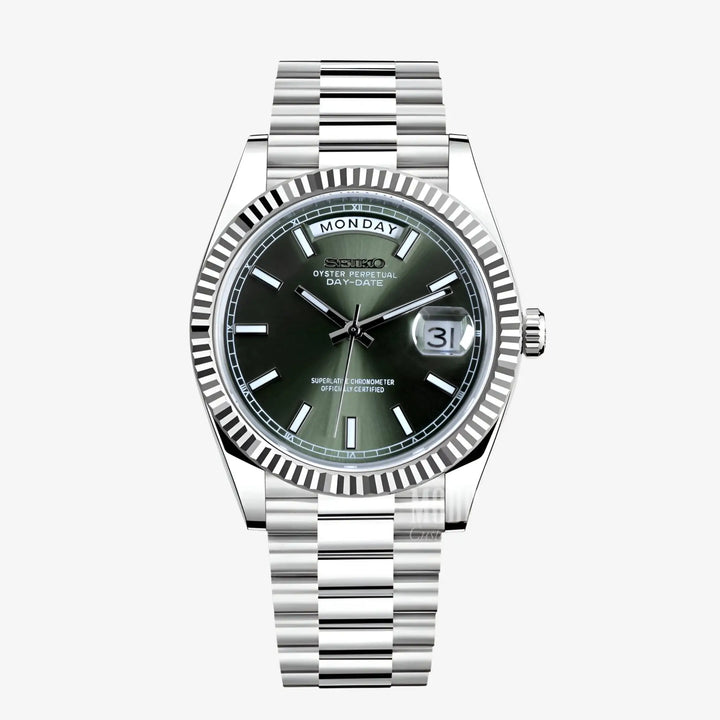 Seikojust Daydate Mint Green