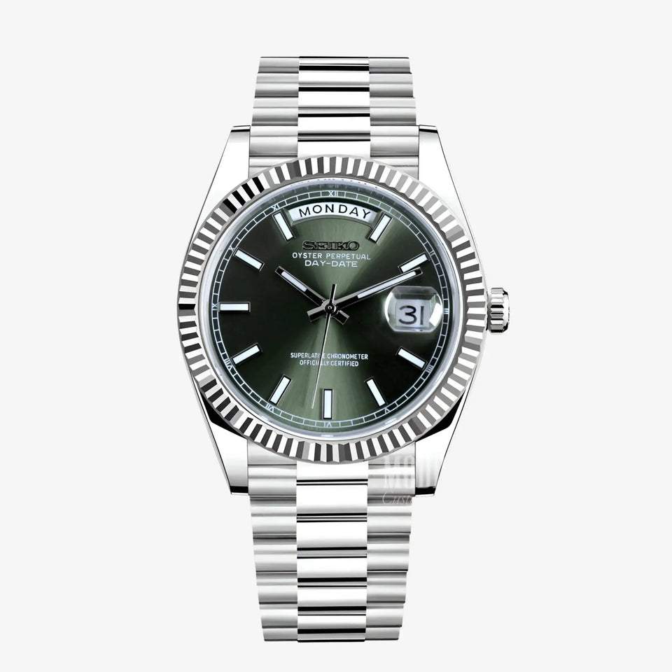 Seikojust Daydate Mint Green
