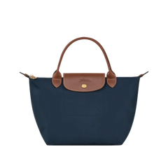 Longchamp Le Pliage Original S Handbag Navy - Recycled canvas