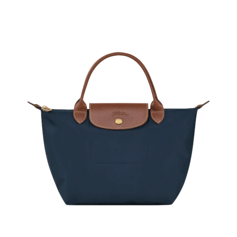 Longchamp Le Pliage Original S Handbag Navy - Recycled canvas