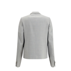 Jacket in Wool Grey