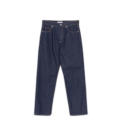 Indigo Blue Denim Straight Leg Jeans