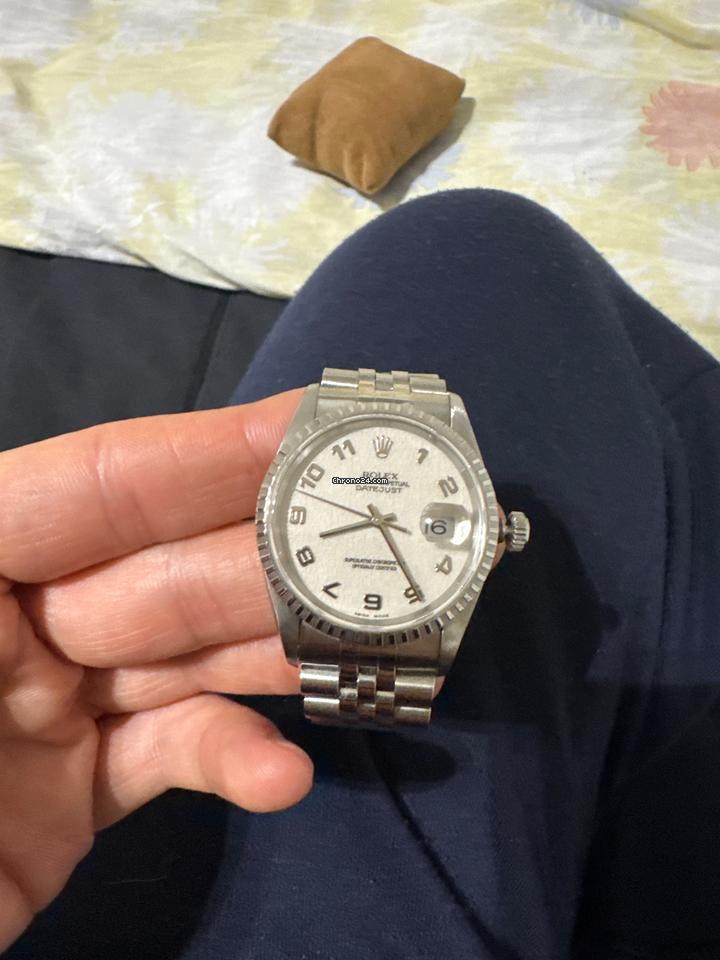 Rolex | Datejust | 16620 | Steel | 36 mm | Steel | White