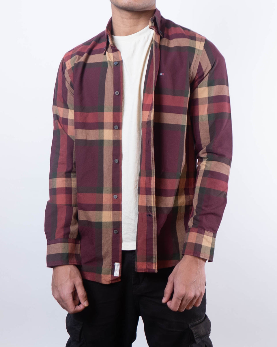 Tommy Hilfiger Regular Fit Checked Shirt (S)