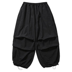 Anglan Nylon Parachute Balloon Pants