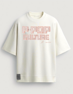 STONED PRINT P-POP CULTURE T-SHIRT