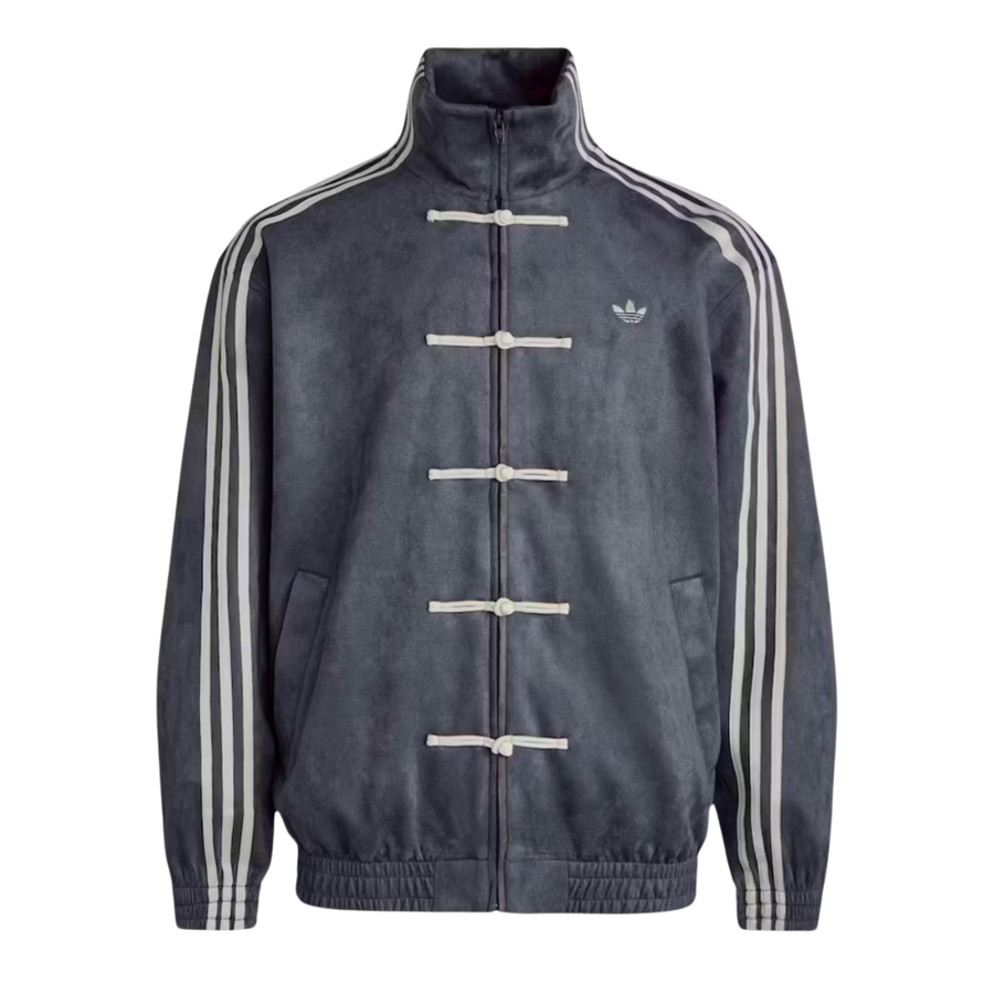 adidas CTT Chinese Track Top 3.1 Gender Neutral Jacket (Asia Sizing) Dark Grey