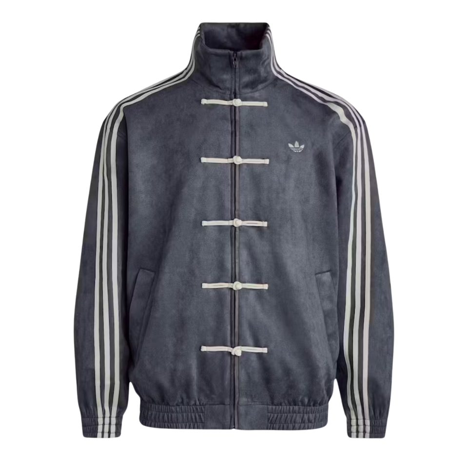adidas CTT Chinese Track Top 3.1 Gender Neutral Jacket (Asia Sizing) Dark Grey