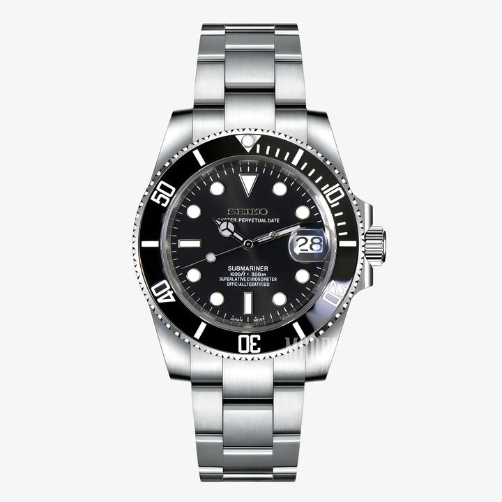 Seikomariner Steel Black