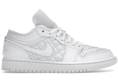 Air Jordan 1 Low Quilted White Womens